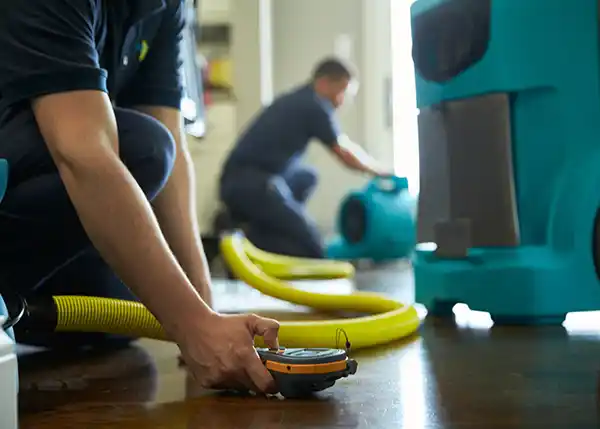 water damage restoration service East Greenville